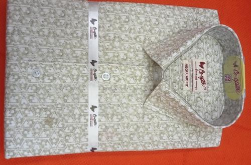 Polyester Cotton Plain Printed Slim Fit Shirts 40sCPx40s CP60 Cotton40 Polyester40FS